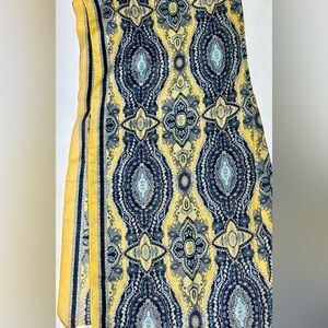 Blue Resort Pencil Scarf